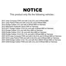 Load image into Gallery viewer, Mpulse Rear Left ABS Wheel Speed Sensor SEN-2ABS2287 For Jeep Patriot Compass