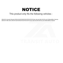 Charger l&#39;image dans la galerie, Mpulse Rear ABS Wheel Speed Sensor SEN-2ABS2403 For Chevrolet Silverado 2500 HD