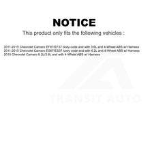 Load image into Gallery viewer, Mpulse Rear ABS Wheel Speed Sensor SEN-2ABS2538 For Chevrolet Camaro w Harness