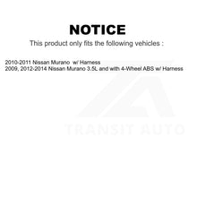 Load image into Gallery viewer, Mpulse Front ABS Wheel Speed Sensor SEN-2ABS2564 For Nissan Murano w Harness