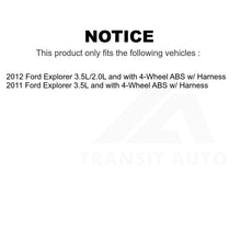 Load image into Gallery viewer, Mpulse Front ABS Wheel Speed Sensor SEN-2ABS2608 For Ford Explorer w Harness