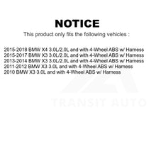 Charger l&#39;image dans la galerie, Mpulse Front ABS Wheel Speed Sensor SEN-2ABS2613 For BMW X3 X4 w/ Harness