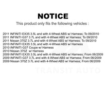 Load image into Gallery viewer, Mpulse Rear Left ABS Wheel Speed Sensor SEN-2ABS2623 For INFINITI G37 Nissan