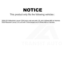 Charger l&#39;image dans la galerie, Mpulse Front Left ABS Wheel Speed Sensor SEN-2ABS2625 For Mitsubishi Lancer