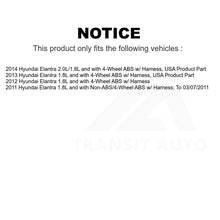 Charger l&#39;image dans la galerie, Mpulse Rear Right ABS Wheel Speed Sensor SEN-2ABS2631 For Hyundai Elantra