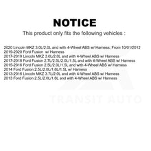 Charger l&#39;image dans la galerie, Mpulse Front Left ABS Wheel Speed Sensor SEN-2ABS2838 For Ford Fusion Lincoln