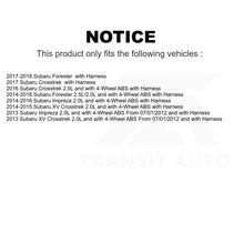 Charger l&#39;image dans la galerie, Mpulse Front Left ABS Wheel Speed Sensor SEN-2ABS2853 For Subaru Forester XV