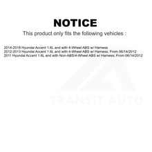 Load image into Gallery viewer, Mpulse Rear Left ABS Wheel Speed Sensor SEN-2ABS2970 For Hyundai Accent