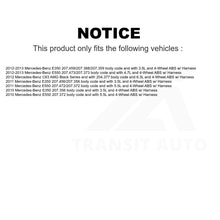 Charger l&#39;image dans la galerie, Mpulse Rear ABS Wheel Speed Sensor SEN-2ABS3187 For Mercedes-Benz E350 E550 C63