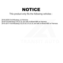 Load image into Gallery viewer, Mpulse Rear ABS Wheel Speed Sensor SEN-2ABS3193 For Ford Mustang w Harness