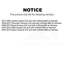 Charger l&#39;image dans la galerie, Mpulse Front ABS Wheel Speed Sensor SEN-2ABS3255 For Chevrolet Traverse GMC