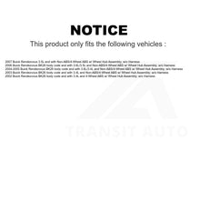 Load image into Gallery viewer, Mpulse Rear ABS Wheel Speed Sensor SEN-2ABS3282 For Buick Rendezvous