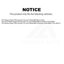 Load image into Gallery viewer, Mpulse Rear ABS Wheel Speed Sensor SEN-2ABS3474 For Nissan Rogue