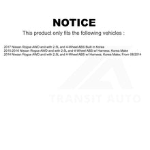 Load image into Gallery viewer, Mpulse Rear ABS Wheel Speed Sensor SEN-2ABS3475 For Nissan Rogue