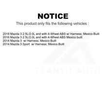 Load image into Gallery viewer, Mpulse Front ABS Wheel Speed Sensor SEN-2ABS3944 For Mazda 3 Sport