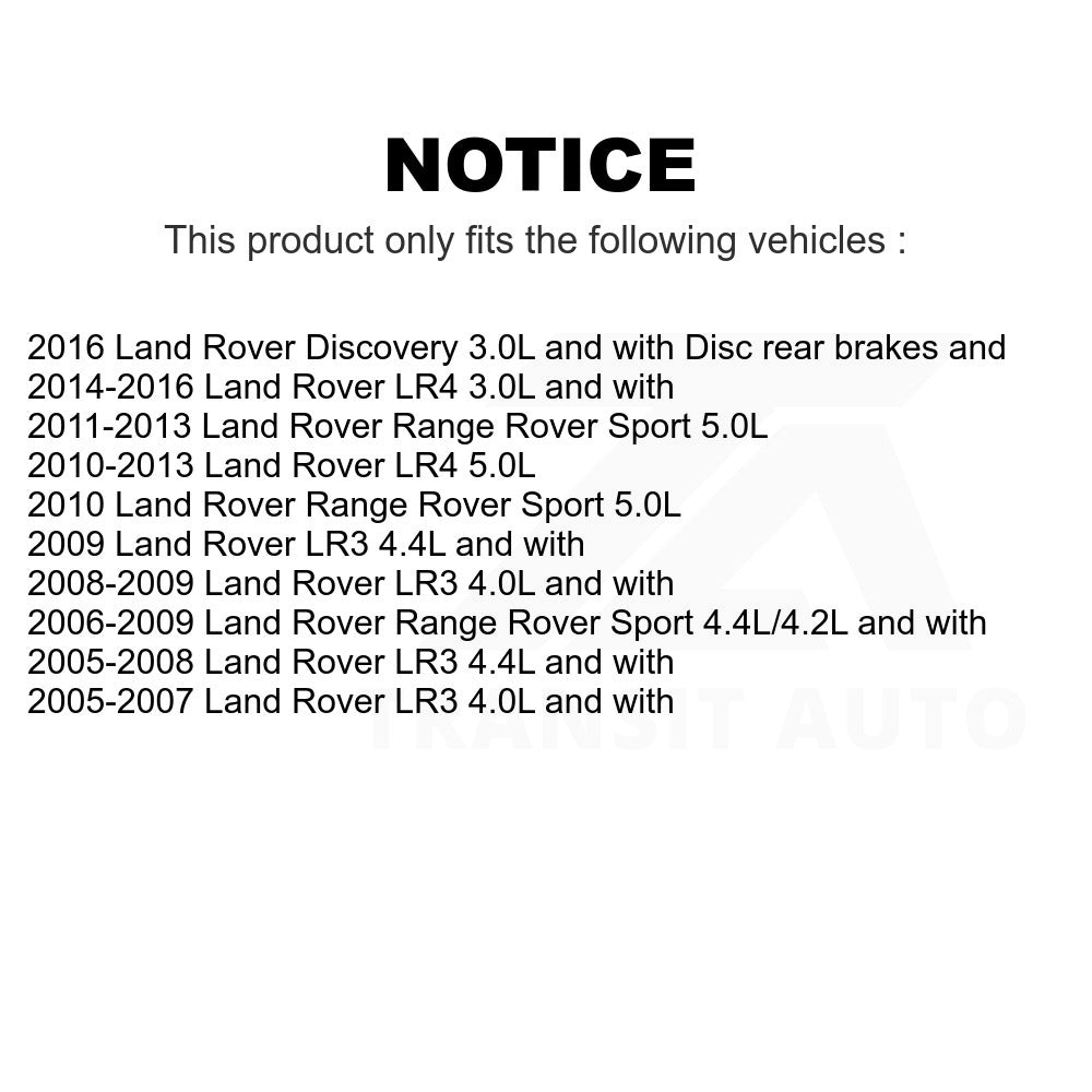 Mpulse Rear Disc Brake Pads Wear Sensor SEN-2BWS0175 For Land Rover Range Sport