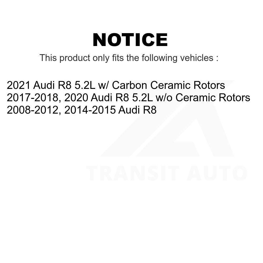 Mpulse Rear Disc Brake Pads Wear Sensor SEN-2BWS0199 For Audi R8