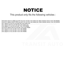 Load image into Gallery viewer, Mpulse Rear Disc Brake Pads Wear Sensor SEN-2BWS0419 For Jaguar XJ XJR XJR575