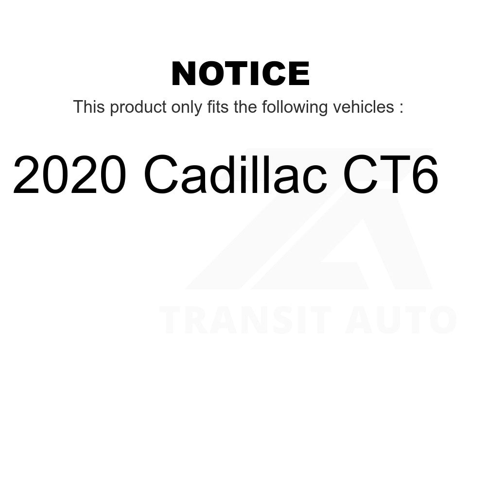 Mpulse Rear Disc Brake Pads Wear Sensor SEN-2BWS0463 For 2020 Cadillac CT6