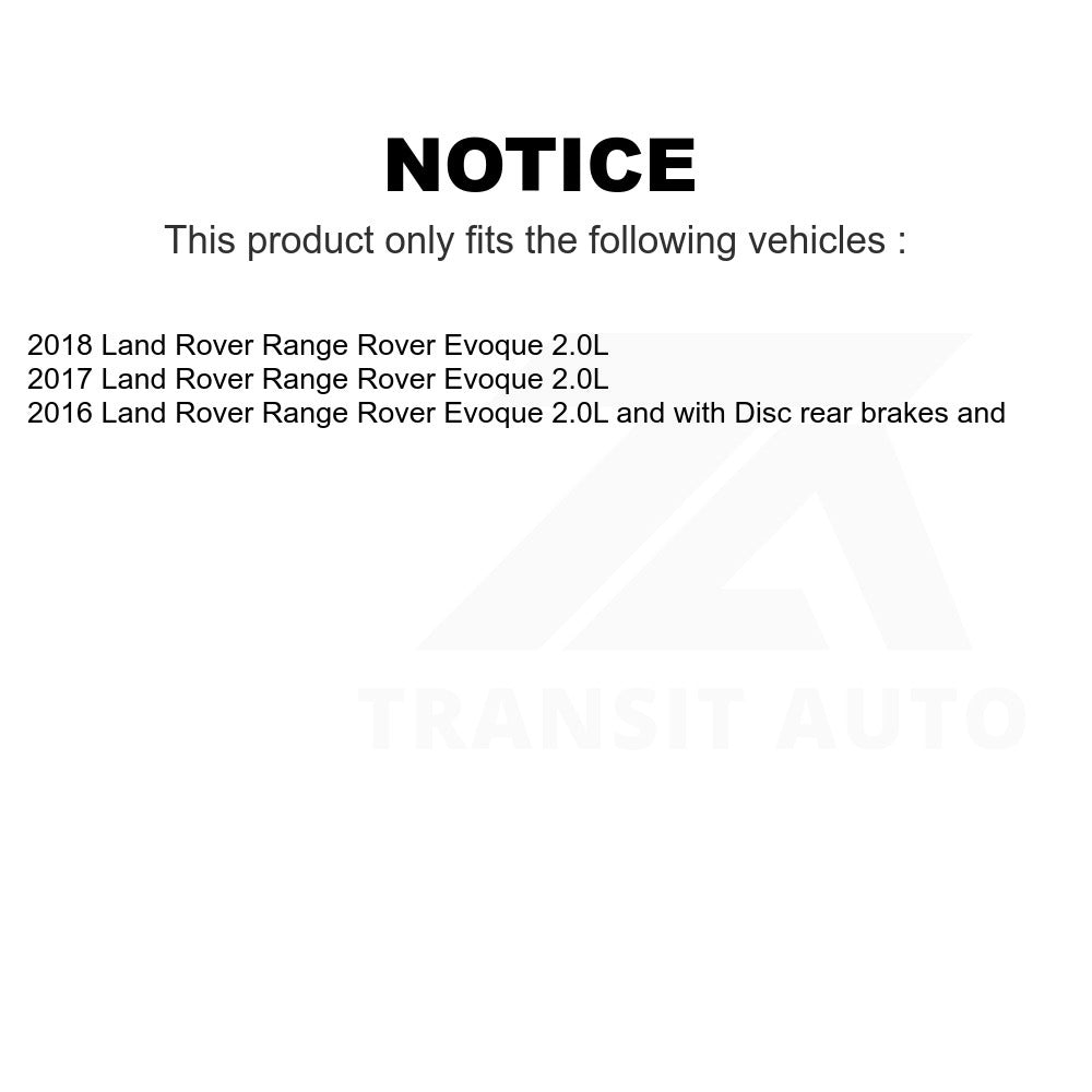 Mpulse Rear Disc Brake Pads Wear Sensor SEN-2BWS0477 For Land Rover Range Evoque
