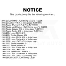 Charger l&#39;image dans la galerie, Mpulse Engine Camshaft Position Sensor SEN-2CAM0247 For Toyota Tundra Lexus Land