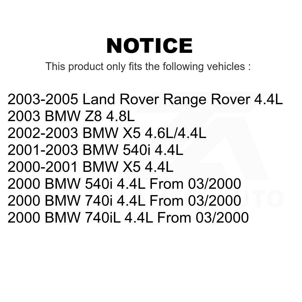 Mpulse Engine Crankshaft Position Sensor SEN-2CRK0024 For BMW X5 Land Rover 540i