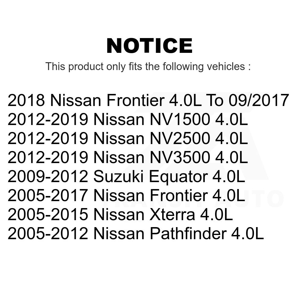 Mpulse Engine Crankshaft Position Sensor SEN-2CRK0318 For Nissan Frontier Xterra