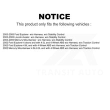 Charger l&#39;image dans la galerie, Mpulse Rear ABS Wheel Speed Sensor SEN-2VSS0018 For Ford Explorer Mercury