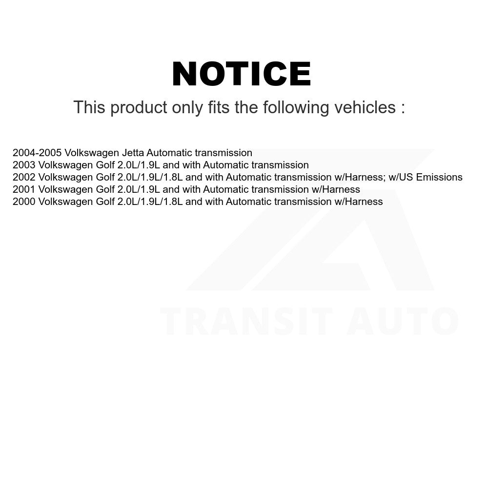 Mpulse Vehicle Speed Sensor SEN-2VSS0023 For Volkswagen Jetta Golf