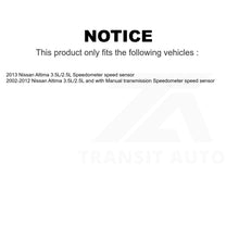 Load image into Gallery viewer, Mpulse Vehicle Speed Sensor SEN-2VSS0128 For Nissan Altima