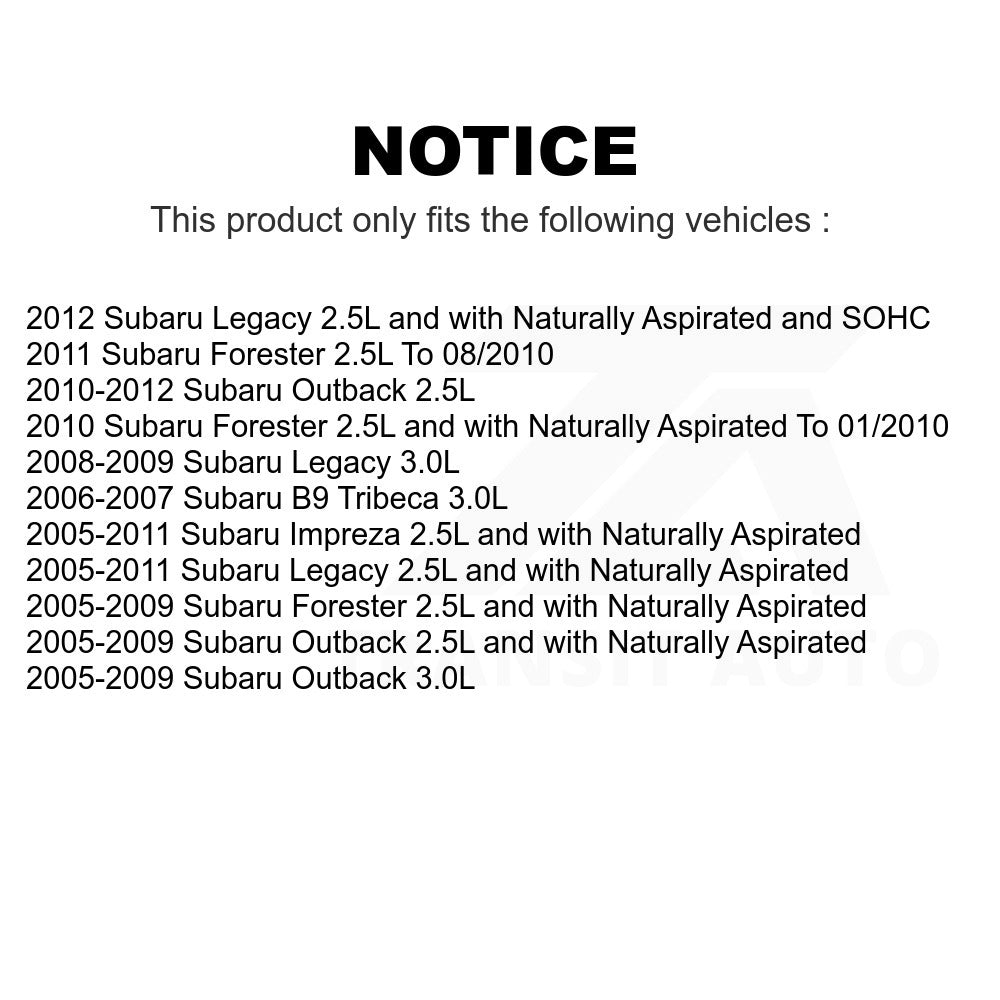 Mpulse Engine Variable Valve Timing (VVT) Solenoid SEN-2VTS0020 For Subaru B9