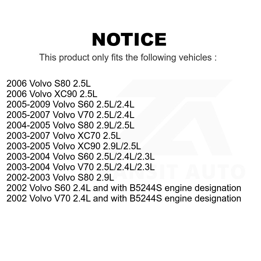 Mpulse Intake Engine Variable Valve Timing (VVT) Solenoid SEN-2VTS0457 For Volvo